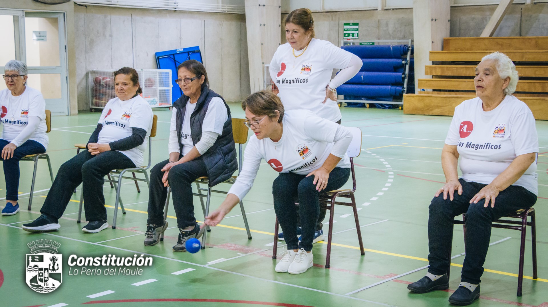 MÁS DE 200 ADULTOS MAYORES PARTICIPARON EN COMPETENCIA AMISTOSA DE BOCHAS EN CONSTITUCIÓN