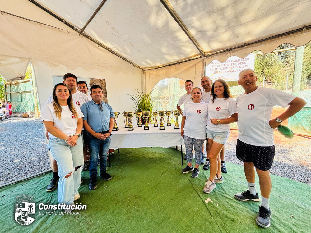 CON GRAN MARCO DE PÚBLICO SE DESARROLLÓ EL CUADRAGESIMO “ABIERTO DE TENIS SEMANA MAULINA 2025”