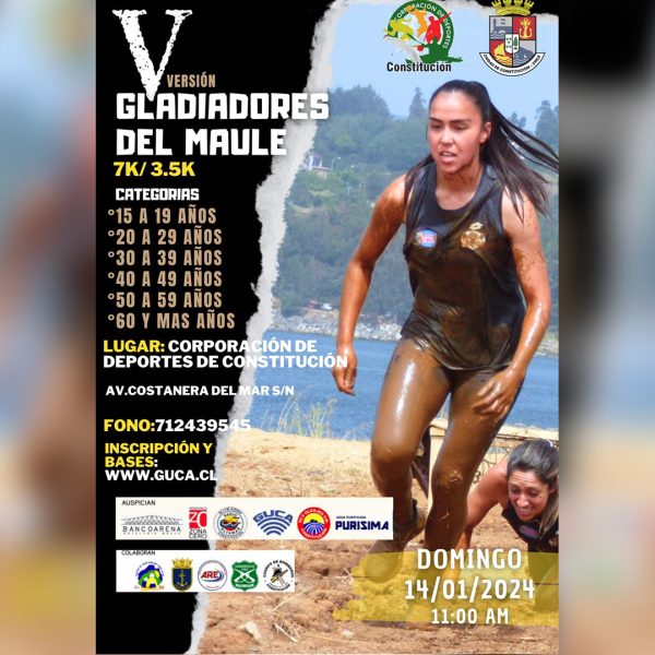 V VERSIÓN GLADIADORES DEL MAULE DOMINGO 14 DE ENERO